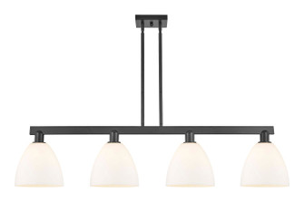 Arcadia Four Light Island Pendant in Matte Black (405|716-4I-BK-GBD-91)