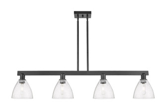 Arcadia Four Light Island Pendant in Matte Black (405|716-4I-BK-GBD-754)