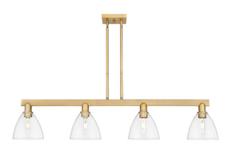 Arcadia Four Light Island Pendant in Brushed Brass (405|716-4I-BB-GBD-752)