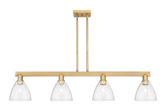 Arcadia Four Light Island Pendant in Brushed Brass (405|716-4I-BB-GBD-754)