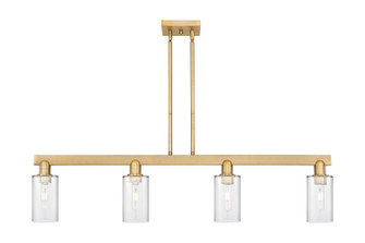 Arcadia Four Light Island Pendant in Brushed Brass (405|716-4I-BB-G802)