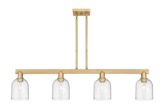 Arcadia Four Light Island Pendant in Brushed Brass (405|716-4I-BB-G558-6SDY)