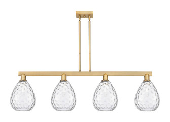 Arcadia Four Light Island Pendant in Brushed Brass (405|716-4I-BB-G372)