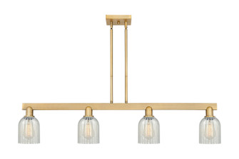 Arcadia Four Light Island Pendant in Brushed Brass (405|716-4I-BB-G2511)