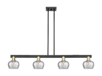 Arcadia Four Light Island Pendant in Black Antique Brass (405|716-4I-BAB-G93)