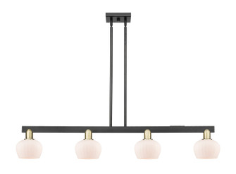 Arcadia Four Light Island Pendant in Black Antique Brass (405|716-4I-BAB-G91)