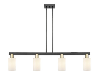 Arcadia Four Light Island Pendant in Black Antique Brass (405|716-4I-BAB-G801)