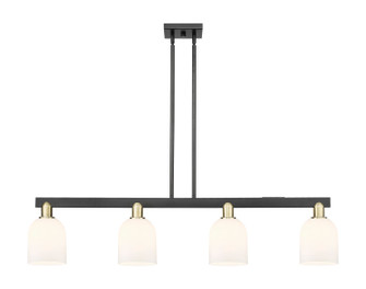 Arcadia Four Light Island Pendant in Black Antique Brass (405|716-4I-BAB-G558-6GWH)