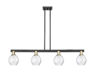 Arcadia Four Light Island Pendant in Black Antique Brass (405|716-4I-BAB-G362)