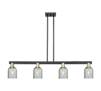 Arcadia Four Light Island Pendant in Black Antique Brass (405|716-4I-BAB-G257)