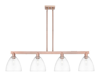 Arcadia Four Light Island Pendant in Antique Copper (405|716-4I-AC-GBD-92)