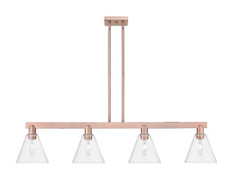 Arcadia Four Light Island Pendant in Antique Copper (405|716-4I-AC-GBC-82)