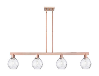 Arcadia Four Light Island Pendant in Antique Copper (405|716-4I-AC-G362)