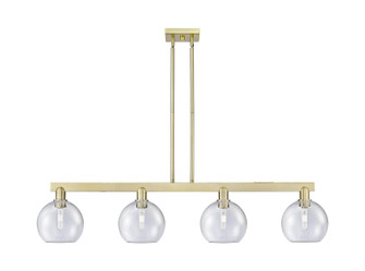 Arcadia Four Light Island Pendant in Antique Copper (405|716-4I-AC-G124-8)