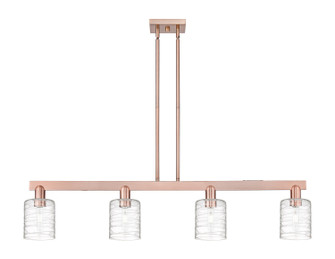 Arcadia Four Light Island Pendant in Antique Copper (405|716-4I-AC-G1113)