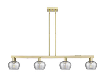 Arcadia Four Light Island Pendant in Antique Brass (405|716-4I-AB-G93)