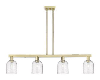 Arcadia Four Light Island Pendant in Antique Brass (405|716-4I-AB-G558-6SDY)