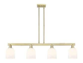 Arcadia Four Light Island Pendant in Antique Brass (405|716-4I-AB-G558-6GWH)
