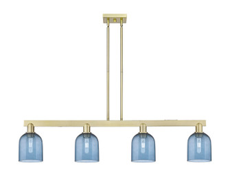 Arcadia Four Light Island Pendant in Antique Brass (405|716-4I-AB-G558-6BL)