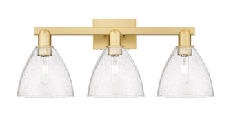 Arcadia Three Light Bath Vanity in Satin Gold (405|716-3W-SG-GBD-754)