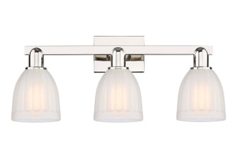Arcadia Three Light Bath Vanity in Polished Nickel (405|716-3W-PN-G441)