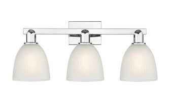 Arcadia Three Light Bath Vanity in Polished Chrome (405|716-3W-PC-G381)