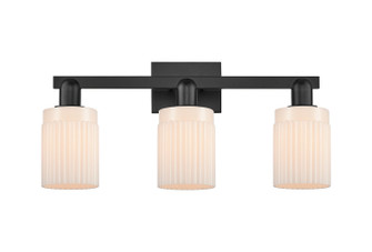 Arcadia Three Light Bath Vanity in Matte Black (405|716-3W-BK-G341)