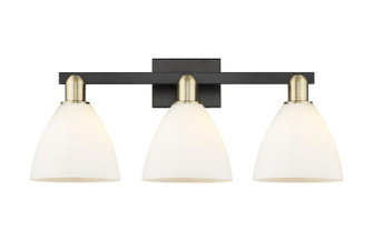 Arcadia Three Light Bath Vanity in Black Antique Brass (405|716-3W-BAB-GBD-751)