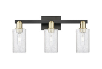 Arcadia Three Light Bath Vanity in Black Antique Brass (405|716-3W-BAB-G804)