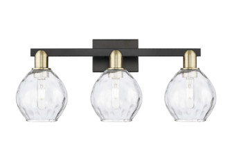 Arcadia Three Light Bath Vanity in Black Antique Brass (405|716-3W-BAB-G362)