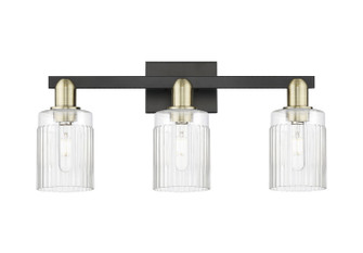 Arcadia Three Light Bath Vanity in Black Antique Brass (405|716-3W-BAB-G342)