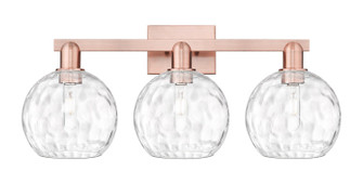 Arcadia Three Light Bath Vanity in Antique Copper (405|716-3W-AC-G1215-8)
