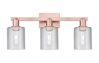 Arcadia Three Light Bath Vanity in Antique Copper (405|716-3W-AC-G112)