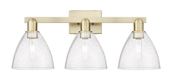 Arcadia Three Light Bath Vanity in Antique Brass (405|716-3W-AB-GBD-754)