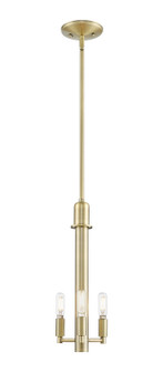 Arcadia Three Light Mini Pendant in Antique Brass (405|716-3S-AB)