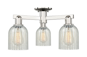 Arcadia Three Light Semi-Flush Mount in Polished Nickel (405|716-3F-PN-G2511)