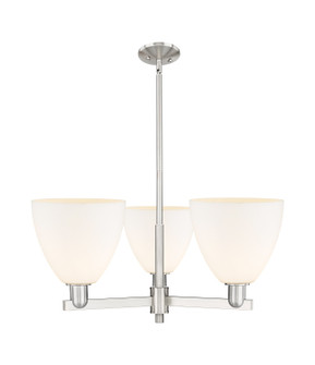 Arcadia Three Light Pendant in Satin Nickel (405|716-3CR-SN-GBD-91)