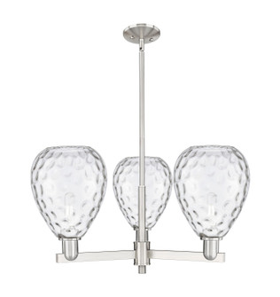Arcadia Three Light Pendant in Satin Nickel (405|716-3CR-SN-G372)