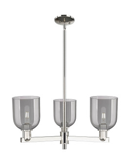 Arcadia Three Light Pendant in Polished Nickel (405|716-3CR-PN-G558-6SM)