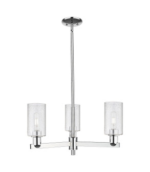 Arcadia Three Light Pendant in Polished Chrome (405|716-3CR-PC-G804)