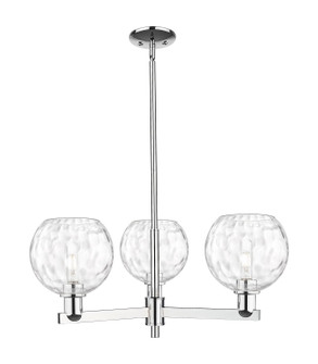 Arcadia Three Light Pendant in Polished Chrome (405|716-3CR-PC-G1215-8)