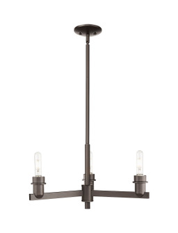 Arcadia Three Light Pendant in Oil Rubbed Bronze (405|716-3CR-OB)