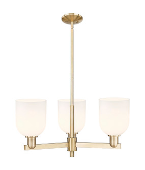 Arcadia Three Light Pendant in Champagne Bronze (405|716-3CR-CB-G558-6GWH)
