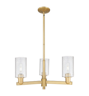 Arcadia Three Light Pendant in Brushed Brass (405|716-3CR-BB-G804)