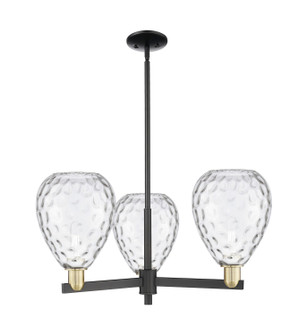 Arcadia Three Light Pendant in Black Antique Brass (405|716-3CR-BAB-G372)