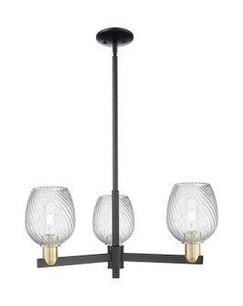 Arcadia Three Light Pendant in Black Antique Brass (405|716-3CR-BAB-G292)
