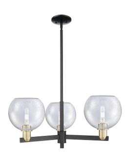 Arcadia Three Light Pendant in Black Antique Brass (405|716-3CR-BAB-G124-8)