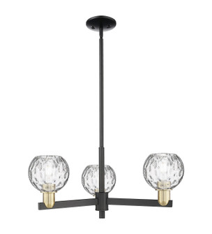 Arcadia Three Light Pendant in Black Antique Brass (405|716-3CR-BAB-G1215-6)