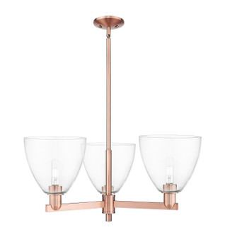 Arcadia Three Light Pendant in Antique Copper (405|716-3CR-AC-GBD-92)