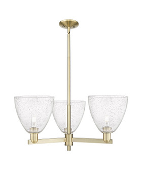 Arcadia Three Light Pendant in Antique Brass (405|716-3CR-AB-GBD-94)